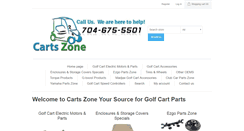 Desktop Screenshot of cartszone.com
